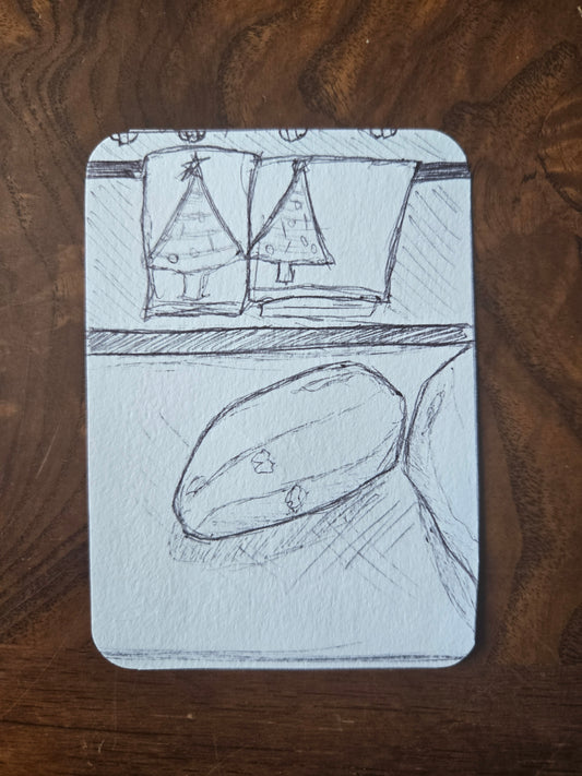 "Potatoe" Original Art Card