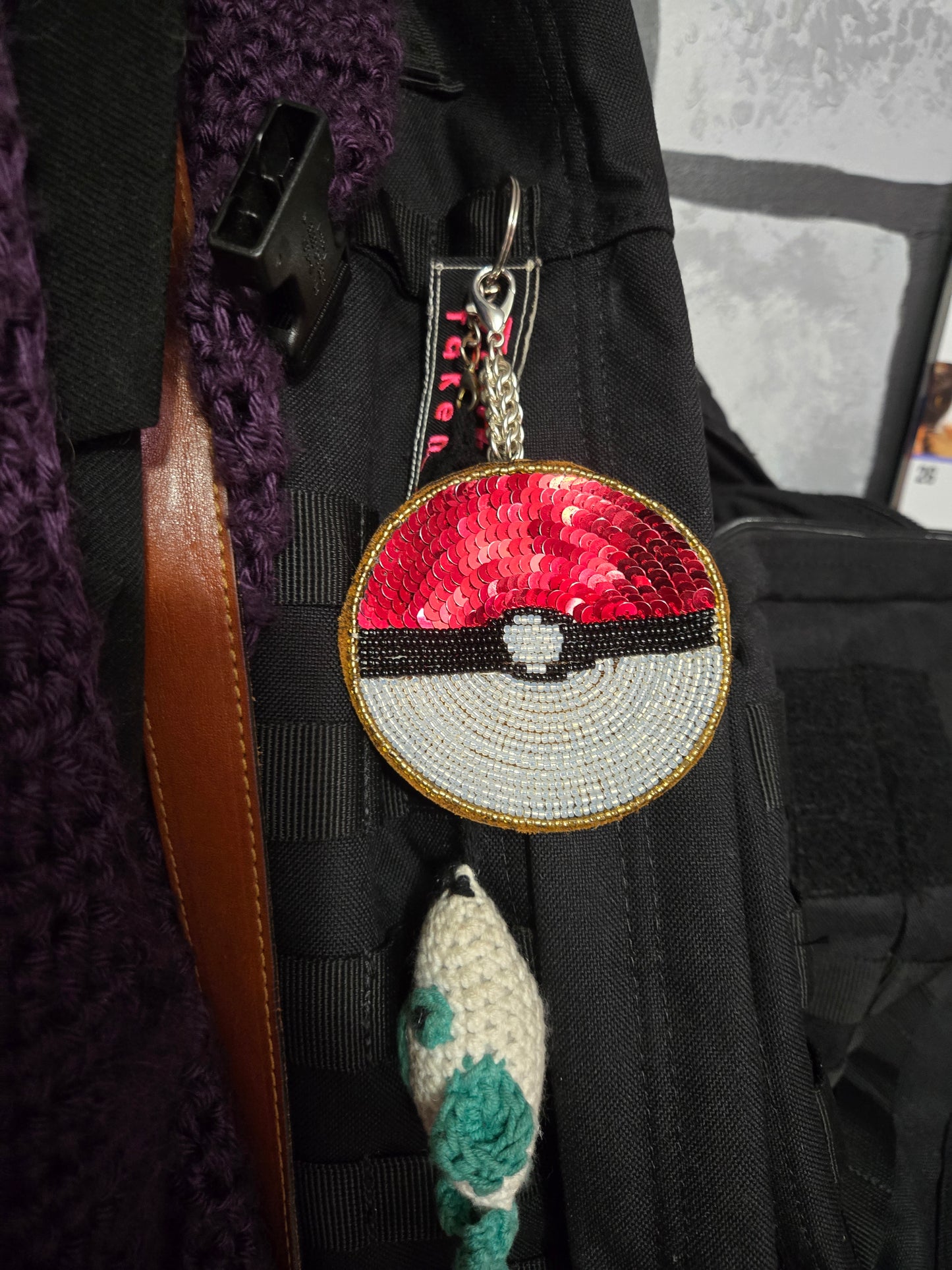 Pokeball Bagcharm