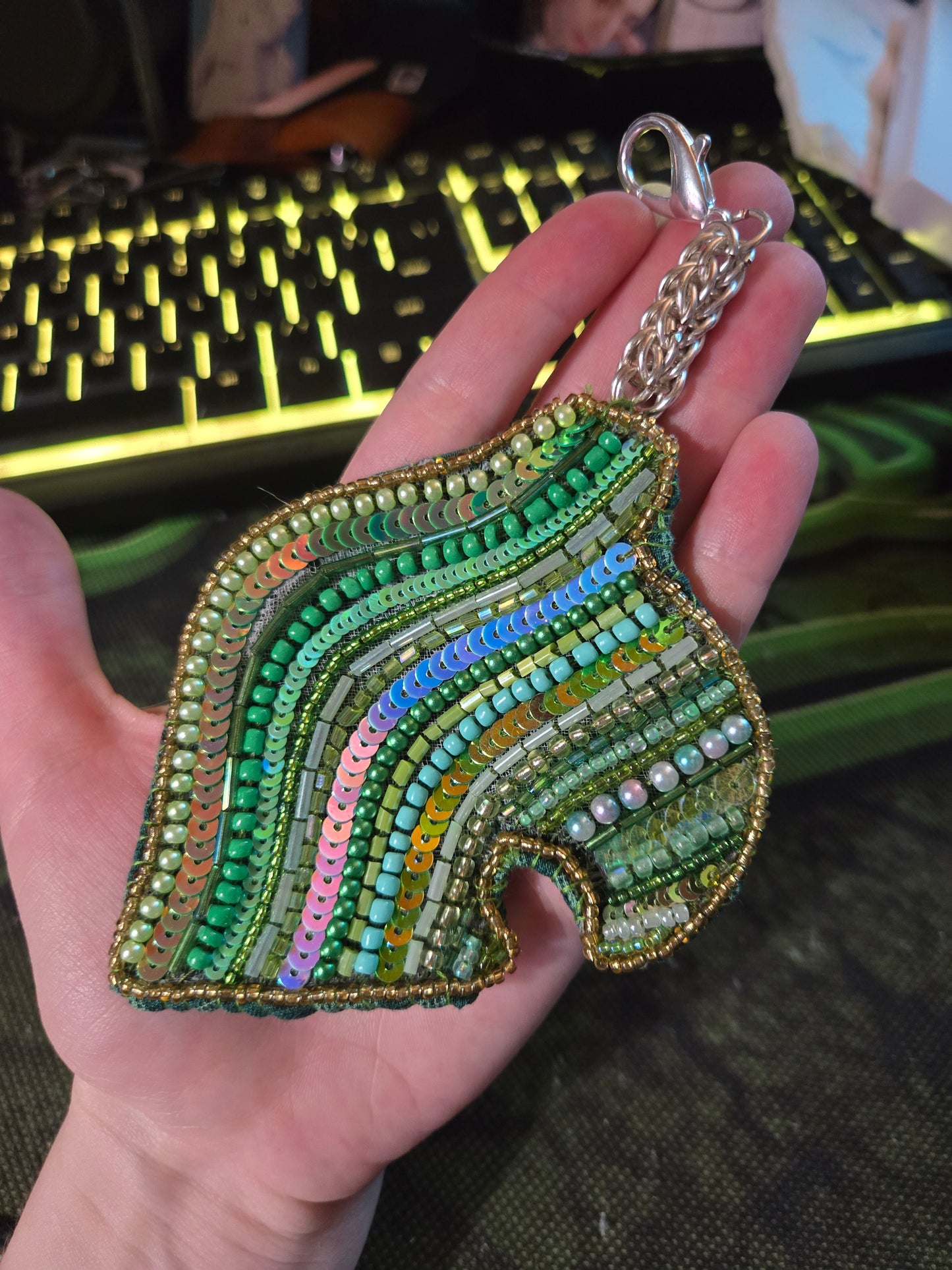 Nook Furniture Leaf Bag Charm