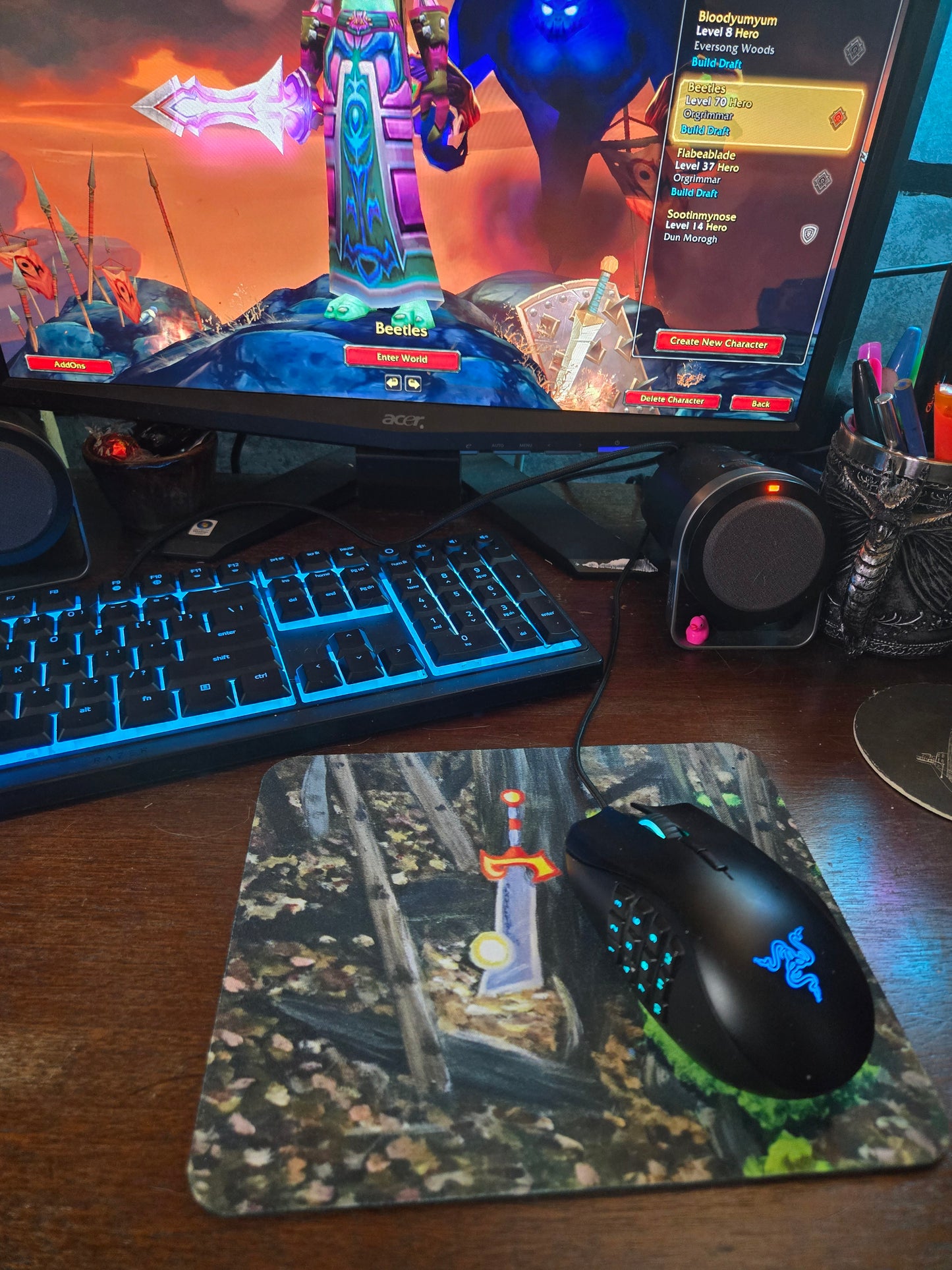 Ashbringer Mouse pad