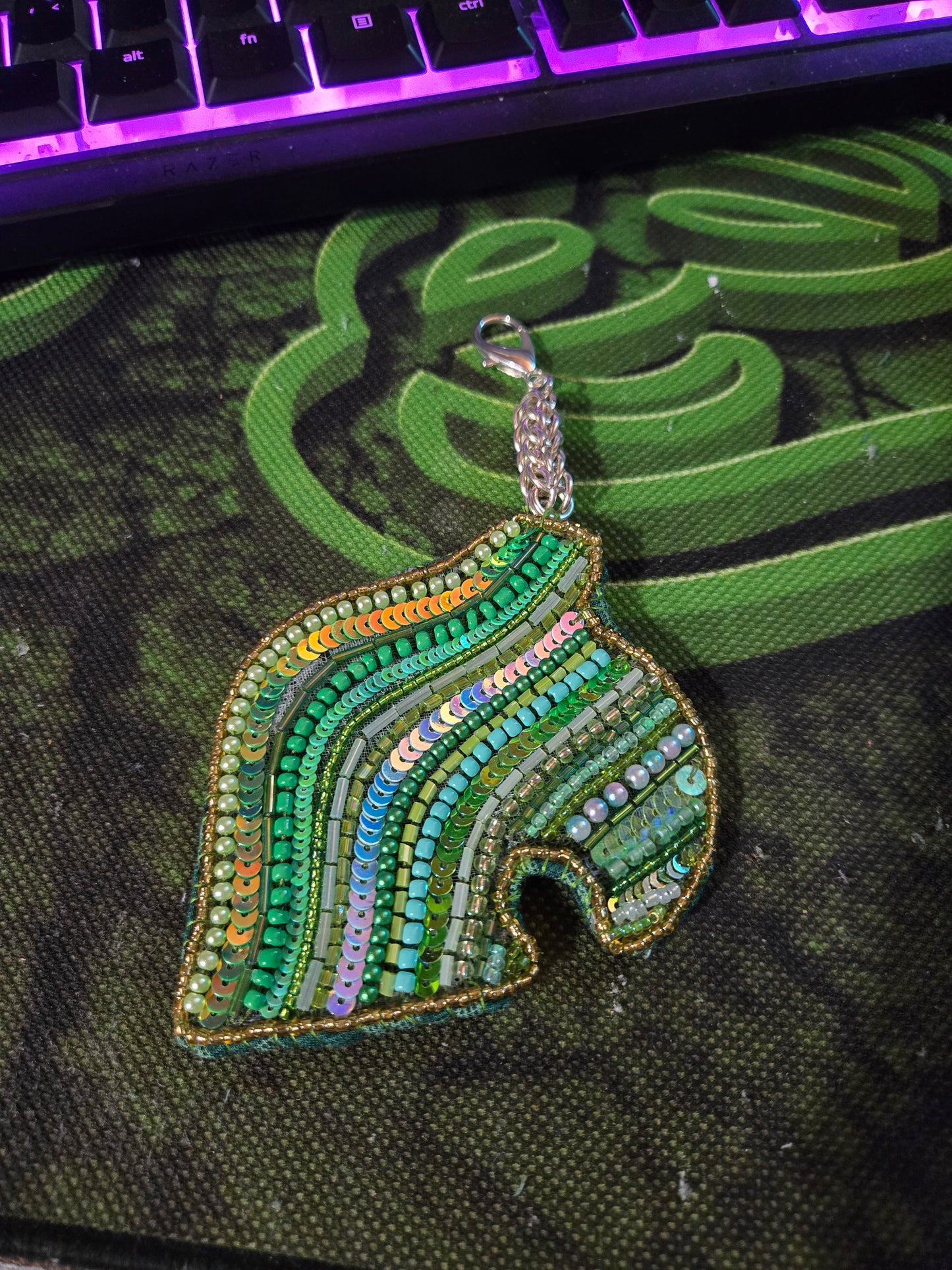 Nook Furniture Leaf Bag Charm